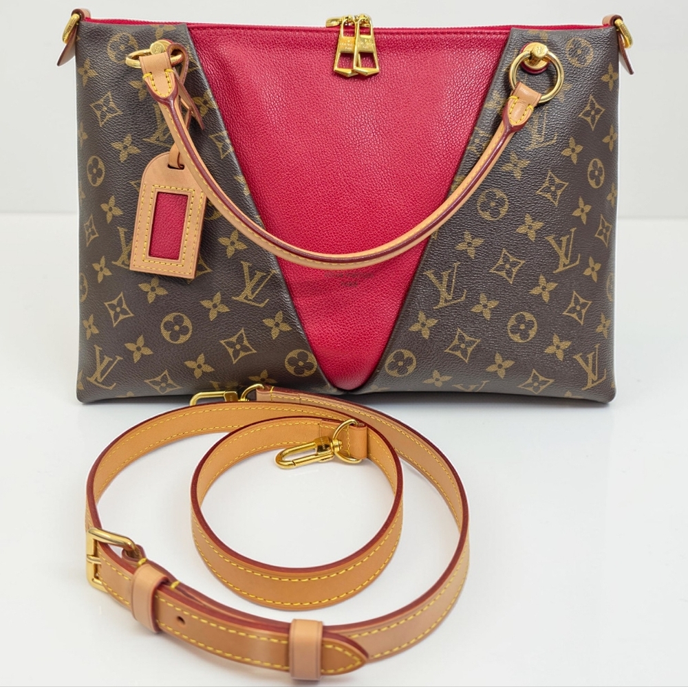 ✨️Authentic Louis Vuitton V Tote MM Monogram Bag - Picture 15 of 17